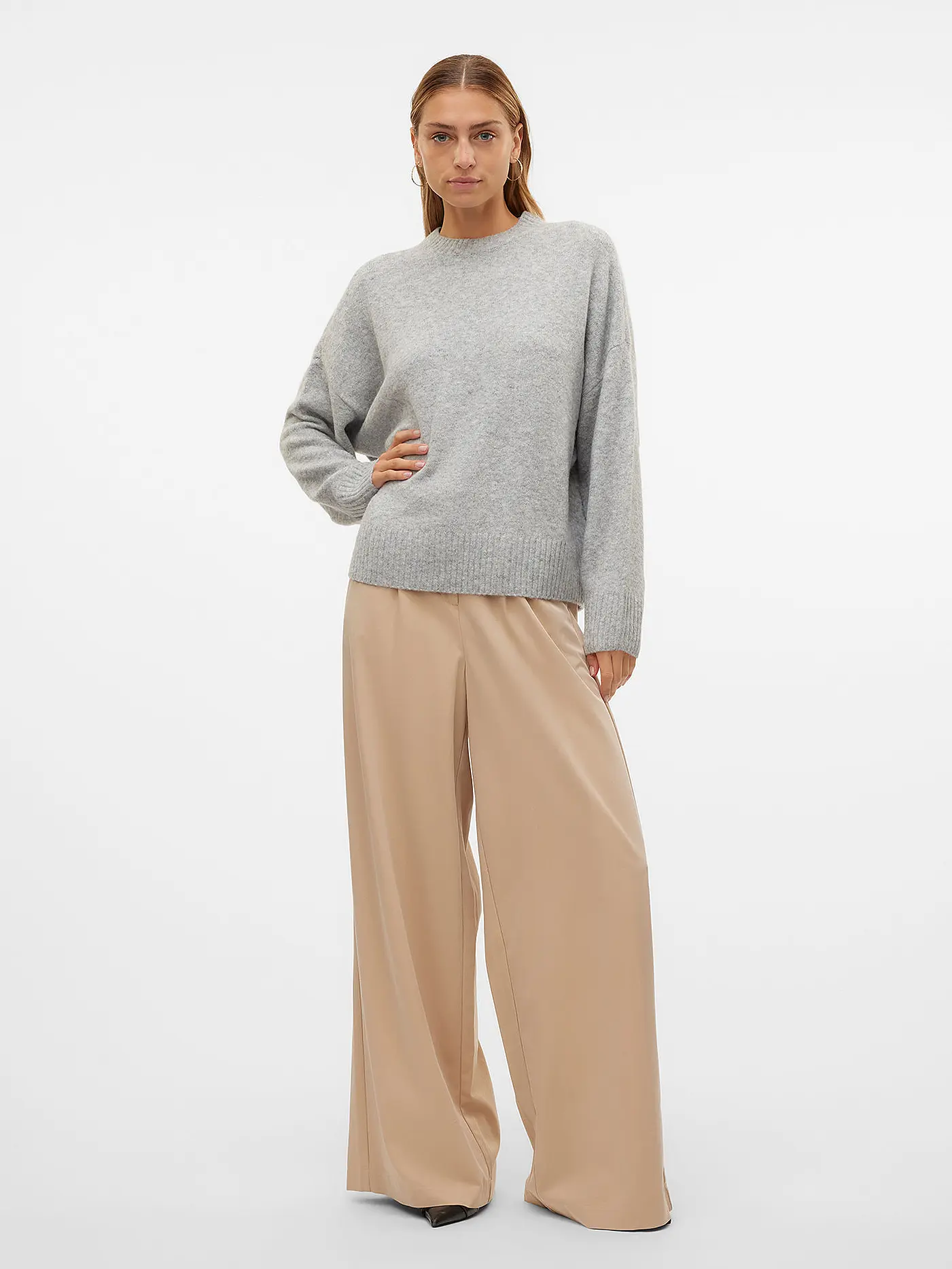VERO MODA | Pullover VMBOOM | grau